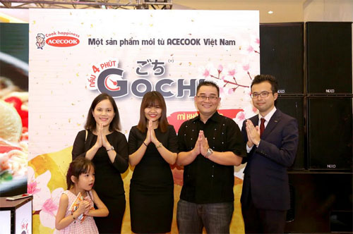 Acecook Việt Nam ra mắt mì không chiên dạng nấu Gochi ảnh 1